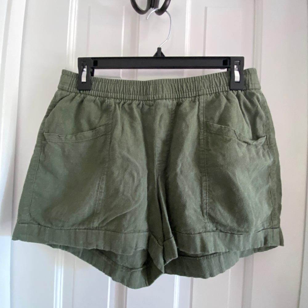 High-Rise Drawstring Shorts Old Navy